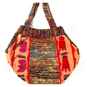 Tweed Earth Divas Boho Chic Sustainable Fair Trade Organic hippie bag!